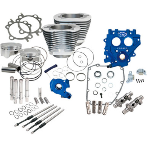 PartzBiz HD: 3465383-S&S 100‚” เครื่องยนต์ขับเคลื่อนด้วยโซ่แพ็คเกจ Silver Power 585CE Cam Harley Twin Cam 99-06 PartzBiz HD: 3465383-S&S 100‚” เครื่องยนต์ขับเคลื่อนด้วยโซ่แพ็คเกจ Silver Power 585CE Cam Harley Twin Cam 99-06