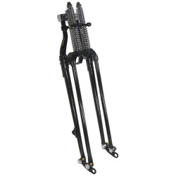 PartzBiz HD 35241 - Antique Vintage Replica Style สีดำ 32‚” 22‚” ความยาวสต็อก Springer Fork Front End