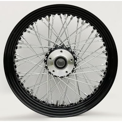 PartzBiz HD 36-657 - Black Rim Hub 16 x 3.5 60 Spoke Rear Wheel Rim Harley Touring Dyna Softail Xl PartzBiz HD 36-657 - Black Rim Hub 16 x 3.5 60 Spoke Rear Wheel Rim Harley Touring Dyna Softail Xl