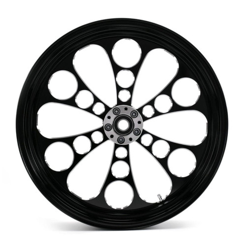 PartzBiz HD: 3445729-Black Kool Kat 23‚” 3.5‚” Billet Mag ขอบล้อหน้า Harley Touring Custom Single PartzBiz HD: 3445729-Black Kool Kat 23‚” 3.5‚” Billet Mag ขอบล้อหน้า Harley Touring Custom Single