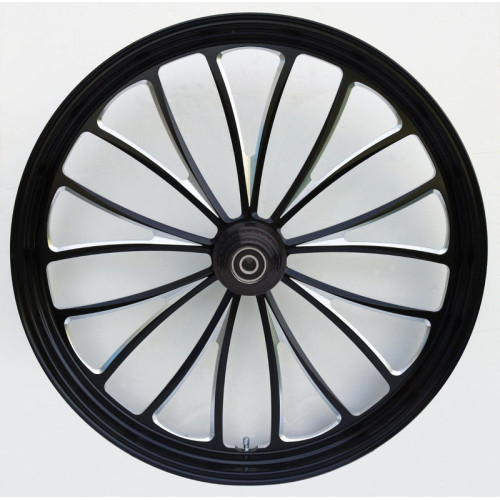 PartzBiz HD: 3445829-Black Manhattan 23 x 3.5 Billet ขอบล้อหน้า Harley Touring Softail Chopper PartzBiz HD: 3445829-Black Manhattan 23 x 3.5 Billet ขอบล้อหน้า Harley Touring Softail Chopper