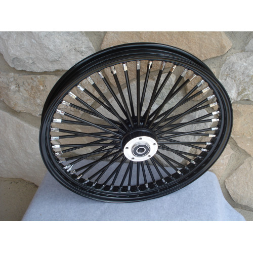 PartzBiz HD: 3441886-48 King Fat Spoke 21 X 2.15 ล้อหน้า Black-Out Rim Harley Dual Disc Touring PartzBiz HD: 3441886-48 King Fat Spoke 21 X 2.15 ล้อหน้า Black-Out Rim Harley Dual Disc Touring