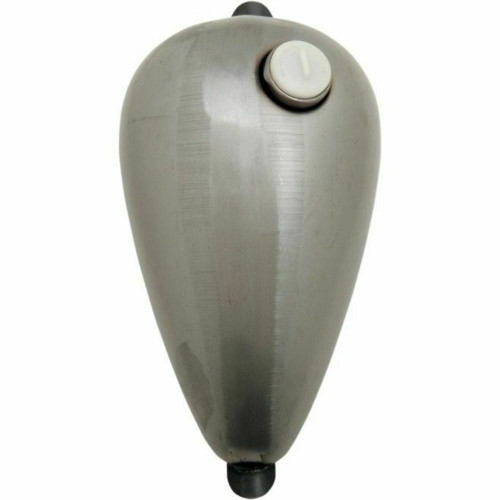 PartzBiz HD: 3456094-Raw 2.2 Gallon Chopper Wasp Peanut Gas Tank Single Cap Harley Ironhead XS650 Pan