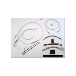PartzBiz HD 3871162 - Magnum Chromite 15-17” Ape Hanger Handlebar Cable Kit 18+ Harley FXFB Low Rider PartzBiz HD 3871162 - Magnum Chromite 15-17” Ape Hanger Handlebar Cable Kit 18+ Harley FXFB Low Rider