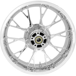 PartzBiz HD 3D-MAR185CHABST - Coastal Moto Chrome Marlin Precision 18 5.5 ขอบล้อหลัง 2009+ Harley Touring