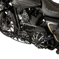 PartzBiz HD 40-107 - Arlen Ness 10 Gauge Heel Toe Shifter Lever Black +1” Harley Touring Softail 97+ PartzBiz HD 40-107 - Arlen Ness 10 Gauge Heel Toe Shifter Lever Black +1” Harley Touring Softail 97+