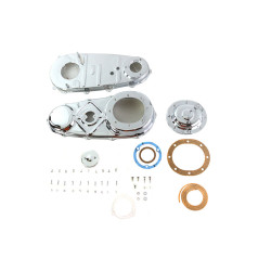 PartzBiz HD 42-0385 - แบบจำลองฝาครอบหลักด้านนอก Chrome ชุดปะเก็น Derby 1955-1964 Harley Panhead FL PartzBiz HD 42-0385 - แบบจำลองฝาครอบหลักด้านนอก Chrome ชุดปะเก็น Derby 1955-1964 Harley Panhead FL