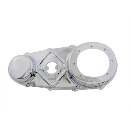 PartzBiz HD: 3483733-Chrome Steel Outer Primary Cover Deep Front Cup 1955-1964 Harley Panhead FL
