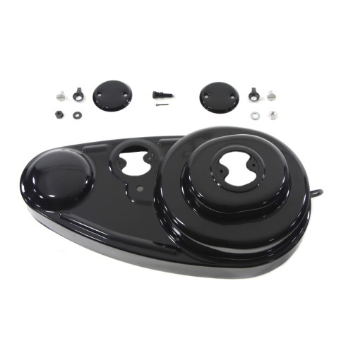 PartzBiz HD: 3444261-Black Outer Primary Inspection Cover Kit Harley 45” Flathead Sidevalve G W 41-63 PartzBiz HD: 3444261-Black Outer Primary Inspection Cover Kit Harley 45” Flathead Sidevalve G W 41-63