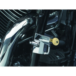 PartzBiz HD 4232 - Kuryakyn Universal Helmet Lock Chrome 1 1/4” 1-1/2” Frame Harley Suzuki Honda PartzBiz HD 4232 - Kuryakyn Universal Helmet Lock Chrome 1 1/4” 1-1/2” Frame Harley Suzuki Honda