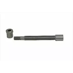 PartzBiz HD 44-0573 - Front Stock Wheel Axle Kit Zinc Harley Ironhead Sportster Superglide Model K