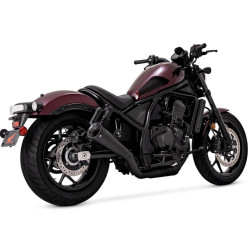 PartzBiz HD 48425 - Vance & Hines Black Upsweep Slip-On Muffler Exhaust Pipe Honda Rebel 1100 21-21 PartzBiz HD 48425 - Vance & Hines Black Upsweep Slip-On Muffler Exhaust Pipe Honda Rebel 1100 21-21