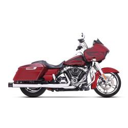 PartzBiz HD 500-0102C - Rinehart Racing 4” Slip-On Chrome Tips Mufflers Exhaust 1995-2016 Harley Touring PartzBiz HD 500-0102C - Rinehart Racing 4” Slip-On Chrome Tips Mufflers Exhaust 1995-2016 Harley Touring