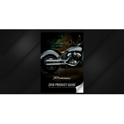 PartzBiz HD 500-0500C - Rinehart 4‚” ท่อไอเสียทรงสลิปออนโครเมียม Indian Touring Chrome End Cap
