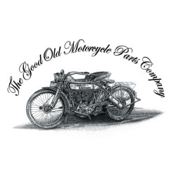 PartzBiz HD 51-1947 - V-Twin Replica 1946-1947 Harley Knucklehead 30€∞ Rake Rigid Frame โครงคอกระทิง