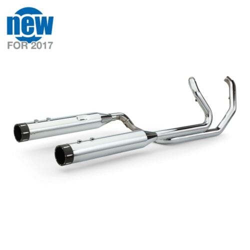 PartzBiz HD: 3456440-S&S Chrome Tracer El Dorado MK45 ท่อไอเสียท่อไอเสีย Harley 17-18 Touring