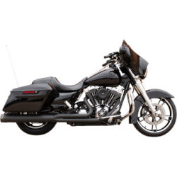 PartzBiz HD 550-0777 - S&S Cycle Black Sidewinder 2 เป็น 1 ระบบท่อไอเสียสมบูรณ์ 95-16 Harley Touring PartzBiz HD 550-0777 - S&S Cycle Black Sidewinder 2 เป็น 1 ระบบท่อไอเสียสมบูรณ์ 95-16 Harley Touring
