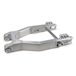 PartzBiz HD 604361 - West Coast Bagger Performance Extended Burnished Swingarm Harley Touring 2009+
