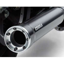 PartzBiz HD 6055B - Cobra Black 3” RPT Slip On Mufflers Exhaust Pipes 91-2017 Dyna FXD FXDB 6055B PartzBiz HD 6055B - Cobra Black 3” RPT Slip On Mufflers Exhaust Pipes 91-2017 Dyna FXD FXDB 6055B