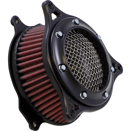 PartzBiz HD: 3489558-Cobra RPT Venturi Air Cleaner Filter Intake Kit Black Harley XL Sportster 04-22