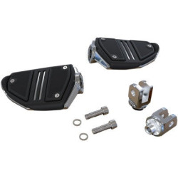 PartzBiz HD 61407 - CIRO Twin Rail Chrome Driver Footrests Foot Pegs Floorboards Harley 18+ Softail PartzBiz HD 61407 - CIRO Twin Rail Chrome Driver Footrests Foot Pegs Floorboards Harley 18+ Softail