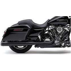 PartzBiz HD 6255 - Chrome Cobra ProChamber Dual Headpipes ท่อไอเสีย 17+ Harley Touring