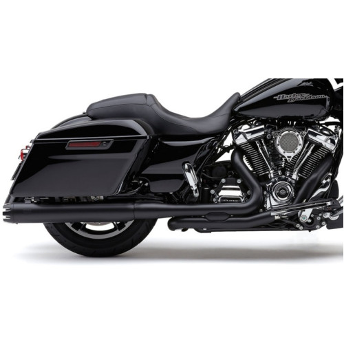 PartzBiz HD: 3447869-Chrome Cobra ProChamber Dual Headpipes Headers Exhaust Pipes 17+ Harley Touring