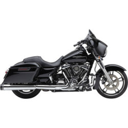 PartzBiz HD 6291RB - Cobra 4.5‚” Neighbor Haters Slip-On ท่อไอเสียสีดำ 2017+ Harley Touring