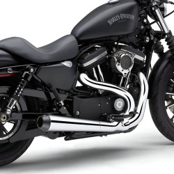 PartzBiz HD 6472 - Cobra Chrome El Diablo 2 to 1 2-1 Exhaust Pipe Header 04-13 Harley Sportster XL PartzBiz HD 6472 - Cobra Chrome El Diablo 2 to 1 2-1 Exhaust Pipe Header 04-13 Harley Sportster XL