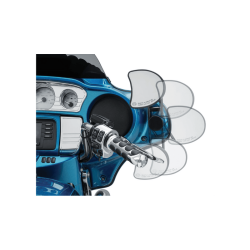 PartzBiz HD 6576 - Kuryakyn ปรับ DROP Mirror Mount สีดำคู่ Billet Harley FLHX FLHXXX 06-13 PartzBiz HD 6576 - Kuryakyn ปรับ DROP Mirror Mount สีดำคู่ Billet Harley FLHX FLHXXX 06-13