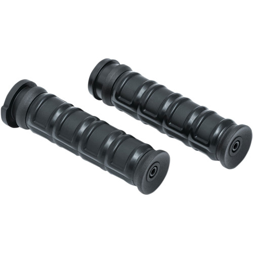 PartzBiz HD: 3465093-Kuryakyn Black Dillinger Handlebar Rubber Grips TBW Throttle Harley Touring 08+ PartzBiz HD: 3465093-Kuryakyn Black Dillinger Handlebar Rubber Grips TBW Throttle Harley Touring 08+