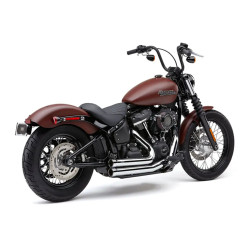 PartzBiz HD 6715 - Cobra Speedster Short 909 ท่อไอเสียโครเมียม 18+ Harley Softail Fatboy Breakout FXDR
