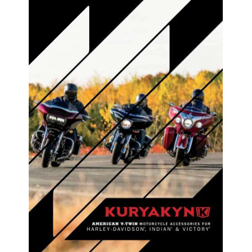 PartzBiz HD: 3455073-Kuryakyn Black Tri Line Fuel Voltage Gauge Bezels Harley Road Glide 2015-2018
