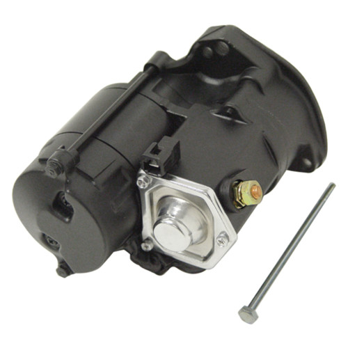 PartzBiz HD: 3454157-Ultima แรงบิดสูงสีดำ 1.4KW Top Post Starter 1989-2006 Harley Big Twin Evo TC