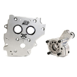 PartzBiz HD 7084 - ชุดปั๊มน้ำมัน Feuling OE+ Cam Support Plate 2007-2017 Harley Touring Dyna Softail PartzBiz HD 7084 - ชุดปั๊มน้ำมัน Feuling OE+ Cam Support Plate 2007-2017 Harley Touring Dyna Softail