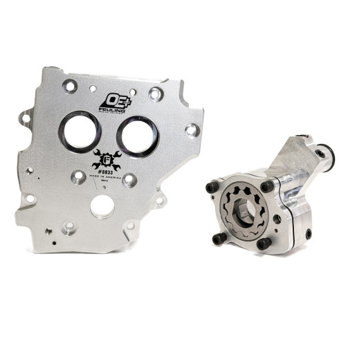 PartzBiz HD: 3448680-ชุดปั๊มน้ำมัน Feuling OE+ Cam Support Plate 2007-2017 Harley Touring Dyna Softail