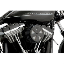 PartzBiz HD 71019 - Vance & Hines Crown Black VO2 Air Intake Accessory Skullcap Cover Accent Harley PartzBiz HD 71019 - Vance & Hines Crown Black VO2 Air Intake Accessory Skullcap Cover Accent Harley