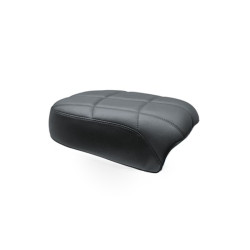 PartzBiz HD 75161 - Mustang Black Standard Touring Rear Back Passenger Seat Harley Street Bob M8 18+