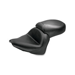 PartzBiz HD 75794 - Mustang One-Piece Wide Touring Vintage Seat Black Honda VLX600 Shadow 1999-2008