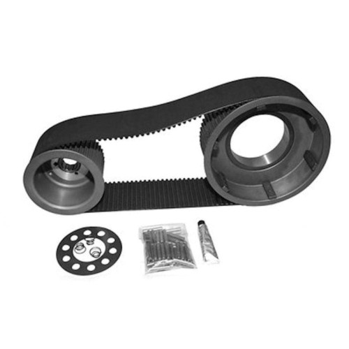 PartzBiz HD: 3443147-BDL 8MM 2” Open Belt Drive Primary 1955-E1984 Harley Panhead Kick Start Bobber