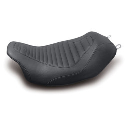 PartzBiz HD 76713 - New Mustang Tripper Tuck และ Roll สไตล์ Solo Seat 2008-2018 Harley Touring 76713