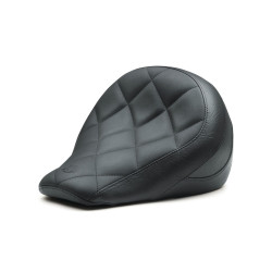 PartzBiz HD 76843 - มัสแตง สีน้ำตาล Standard Touring Solo Seat ตะเข็บเพชร Indian Scout Bobber 18+
