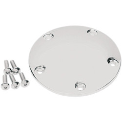 PartzBiz HD 7805-0080 - Chrome Ignition Cam Chest Points Cover Trim Harley Big Twin Cam 99+ Touring Dyna PartzBiz HD 7805-0080 - Chrome Ignition Cam Chest Points Cover Trim Harley Big Twin Cam 99+ Touring Dyna