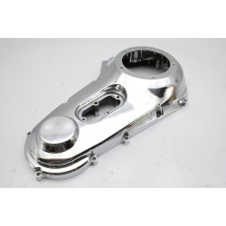 PartzBiz HD 78209 - V-Factor Chrome ฝาครอบหลักด้านนอกอลูมิเนียม 1999-2006 Harley Softail Dyna PartzBiz HD 78209 - V-Factor Chrome ฝาครอบหลักด้านนอกอลูมิเนียม 1999-2006 Harley Softail Dyna