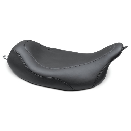 PartzBiz HD: 3489318-Mustang Wide Tripper Solo Seat Removable Backrest Black Red Harley Touring 2008+ PartzBiz HD: 3489318-Mustang Wide Tripper Solo Seat Removable Backrest Black Red Harley Touring 2008+