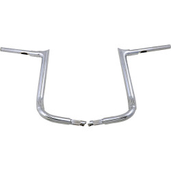 PartzBiz HD 805016 - Fat Baggers 16‚ 1 1/2‚” แฮนด์ 2 ชิ้น Chrome EZ Pointed Harley Touring 14-20