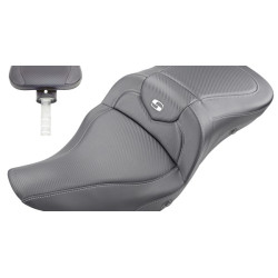 PartzBiz HD 808-07B-185BRHC - โซฟาแบบปรับอุณหภูมิได้ Saddlemen Gel 2 ที่นั่ง พนักพิงแบบถอดได้ Harley 08+ Touring PartzBiz HD 808-07B-185BRHC - โซฟาแบบปรับอุณหภูมิได้ Saddlemen Gel 2 ที่นั่ง พนักพิงแบบถอดได้ Harley 08+ Touring
