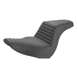 PartzBiz HD 818-29-176 - Saddlemen Step Up Tuck N Roll Lattice Stitch Seat Harley 18+ Softail FXLR FLSB