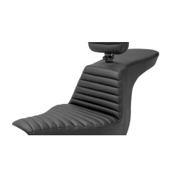 PartzBiz HD 818-29-191 - Saddlemen Tuck N Roll Stitch Tour Step 2 Up Seat Harley Softail 18+ M8 FXLR FLSB PartzBiz HD 818-29-191 - Saddlemen Tuck N Roll Stitch Tour Step 2 Up Seat Harley Softail 18+ M8 FXLR FLSB