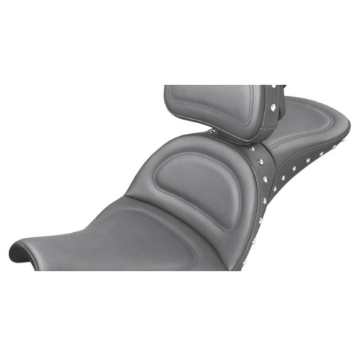 PartzBiz HD: 3472098-Saddlemen Explorer Special Studded 2 Up Gel Seat Backrest Harley 18+ Softail M8